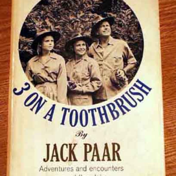 3 ON A TOOTHBRUSH: ADVENTURES AND ENCOUNTERS AROUND THE GLOBE, 1965 FIRST EDITIO - Picture 1 of 1